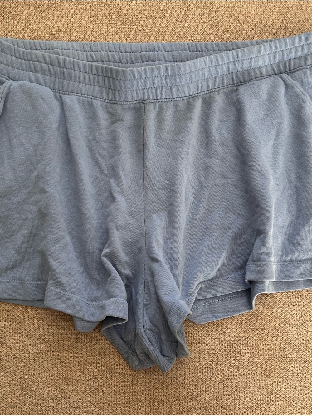 Classic Women's Lounge Shorts in Dusty Blue